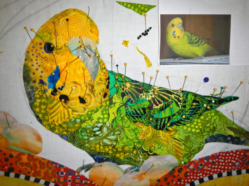 Susan Carlson Throwback Thursday: Working Fabric Collage in Drafts