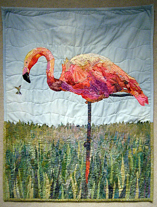 Susan Carlson Throwback Thursday: A Cloth Collage End Line to End Up February