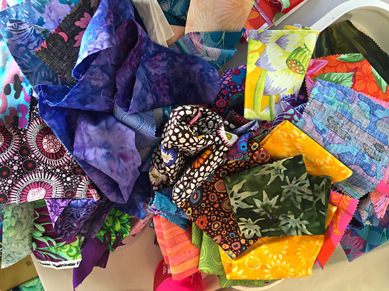 Susan Carlson Throwback Thursday: Choosing Fabric for Fabric Collage ...