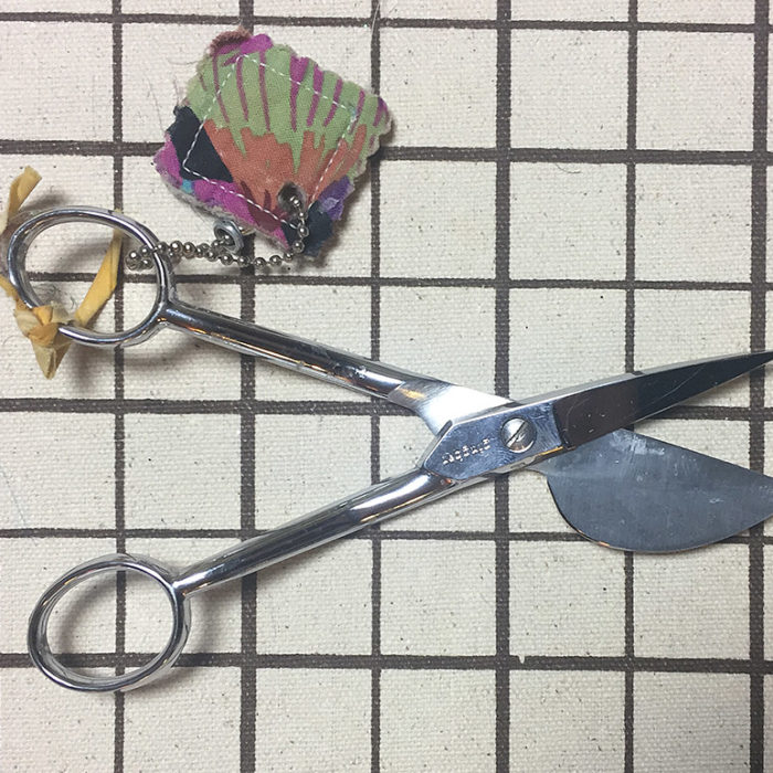 Running with Pelicans: Scissors for Fabric Collage