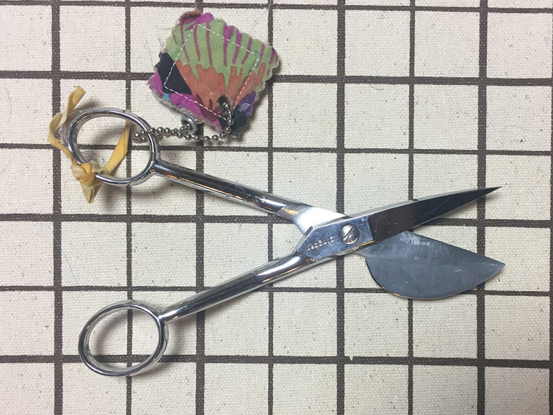 Running with Pelicans: Scissors for Fabric Collage