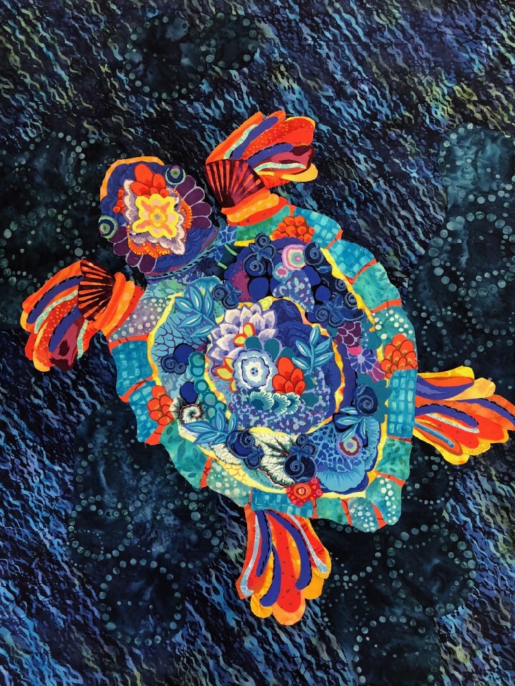 Susan Carlson Throwback Thursday: Fabric Collage Quilts Based on My Patterns Susan Carlson Throwback Thursday: Fabric Collage Quilts Based on My Patterns