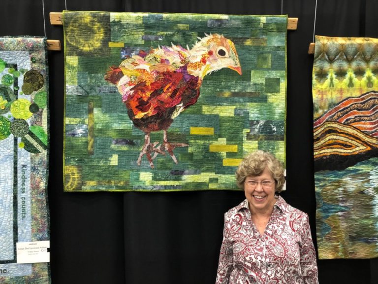 The Finish Line, Volume 13: A Fabric Collage Aviary | Susan Carlson Quilts