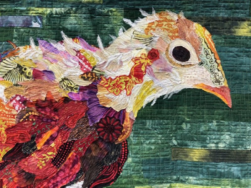 Susan Carlson Throwback Thursday: 13 Is Not Unlucky for Fabric Collage Finish Line Quilts Susan Carlson Throwback Thursday: 13 Is Not Unlucky for Fabric Collage Finish Line Quilts