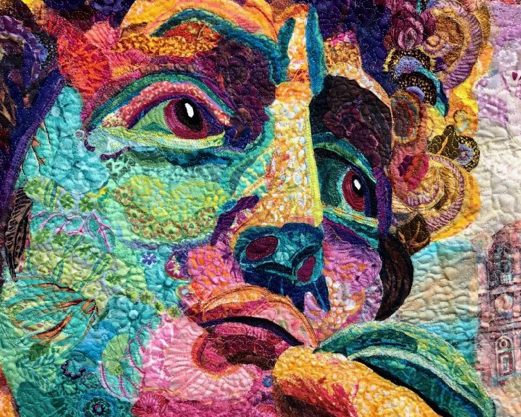 Susan Carlson Throwback Thursday: Fabric Collage from Maine to Italy Susan Carlson Throwback Thursday: Fabric Collage from Maine to Italy