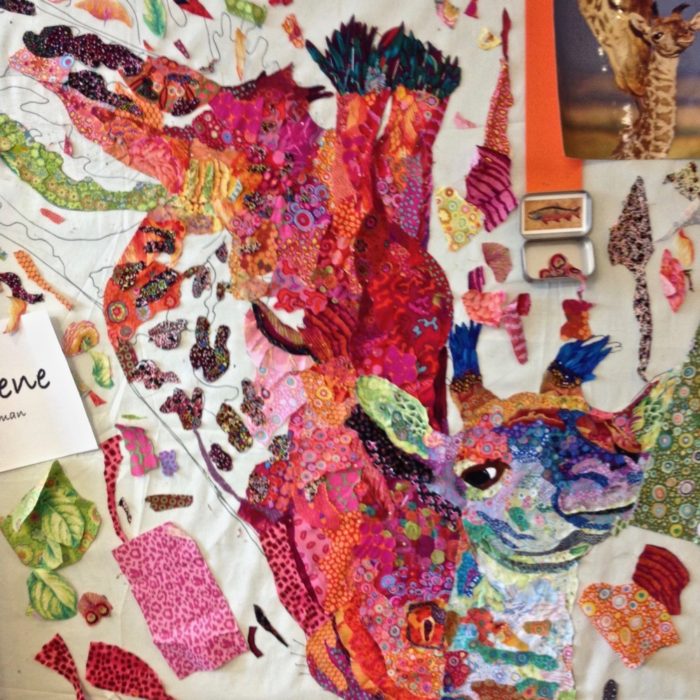 The Finish Line: The Fabric Collage Quilts of Darlene Determan