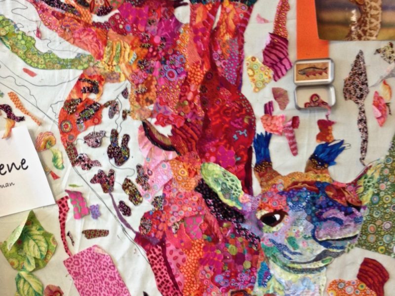 The Finish Line: The Fabric Collage Quilts of Darlene Determan
