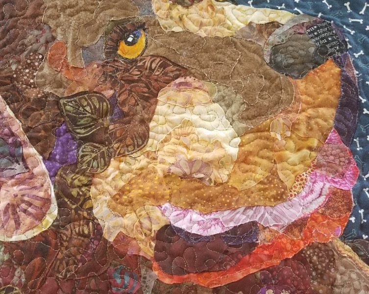 The Fabric Collage Finish Line: Show-and-Share from Empty Spools 2019, Part 2
