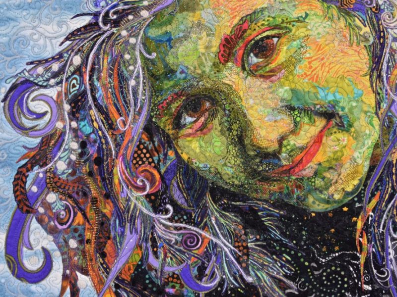 Susan Carlson Throwback Thursday: Knowing When Your Fabric Collage is Done Susan Carlson Throwback Thursday: Knowing When Your Fabric Collage is Done