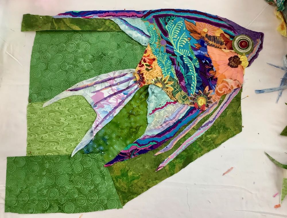 Susan Carlson Throwback Thursday: Fabric Collage in Washington State