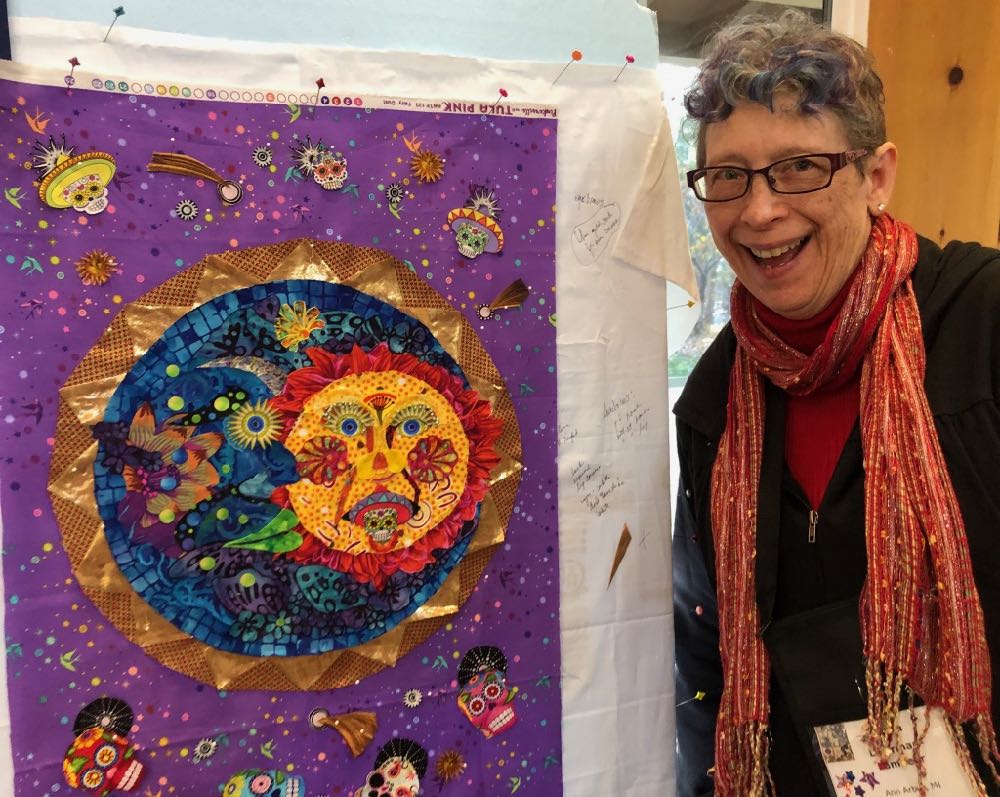 On the Road Teaching: Art Quilt Tahoe 2019