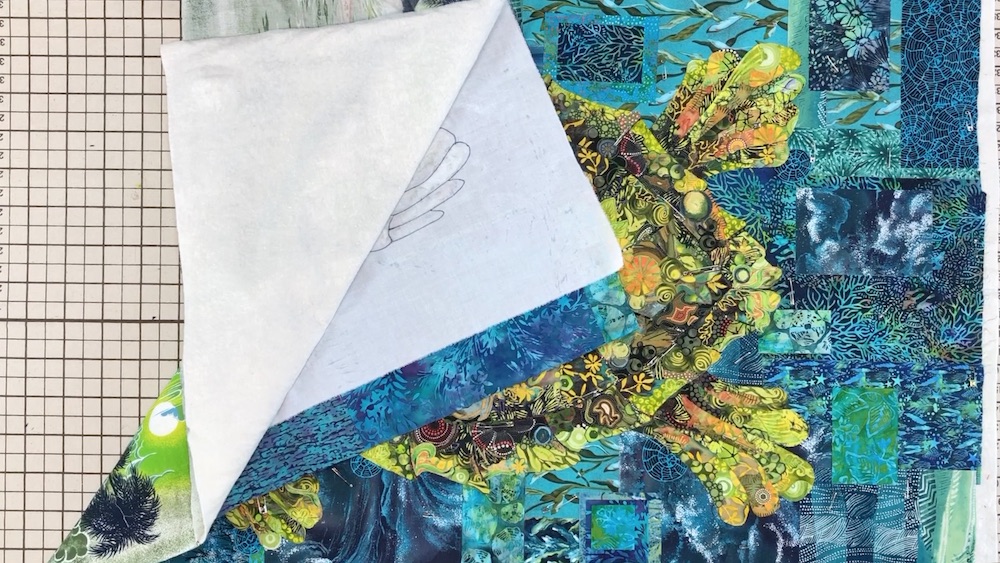 Susan Carlson Throwback Thursday: Preparing for Quilting Your Fabric Collage
