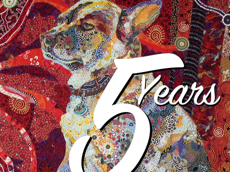 Five Years of the Susan Carlson Fabric Collage Blog
