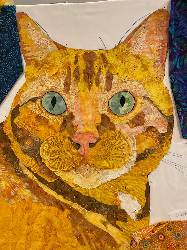 Reflections on Online Fabric Collage Classes: A Gallery of Student Work ...