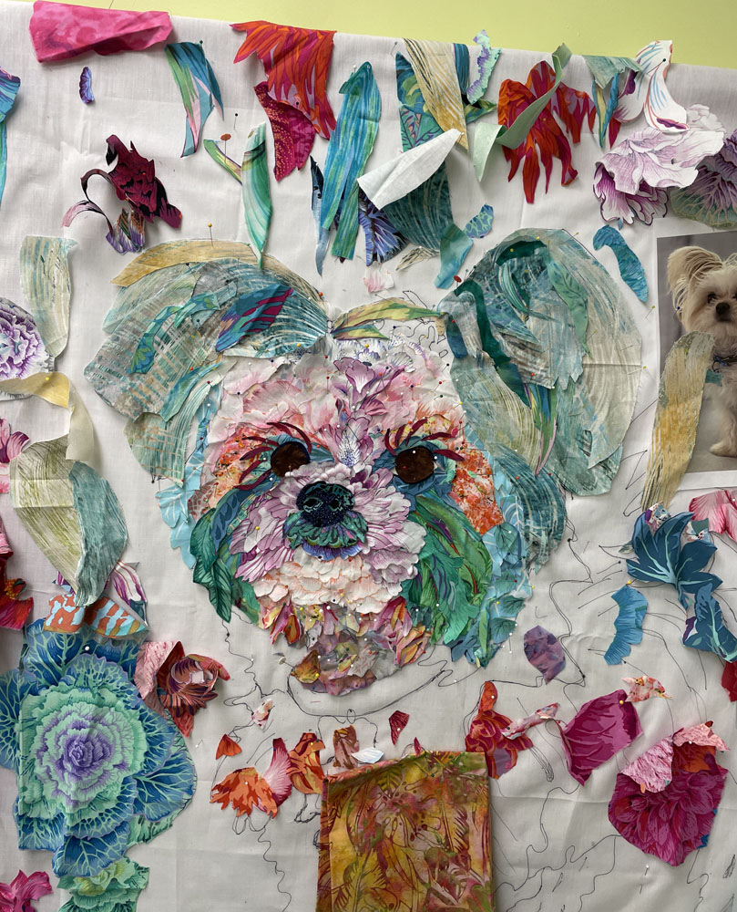 Susan Carlson Throwback Thursday: Fabric Collage Reunions