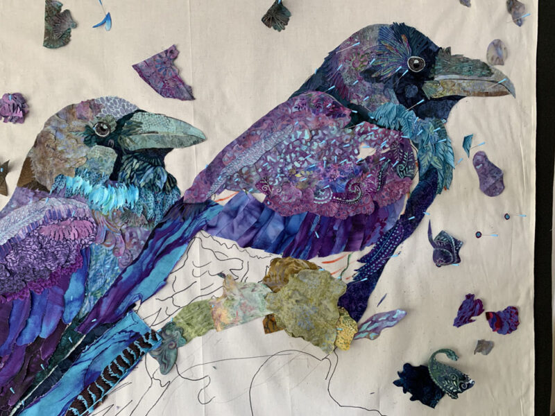 Susan Carlson Throwback Thursday: How is it possible to learn fabric collage online? Susan Carlson Throwback Thursday: How is it possible to learn fabric collage online?