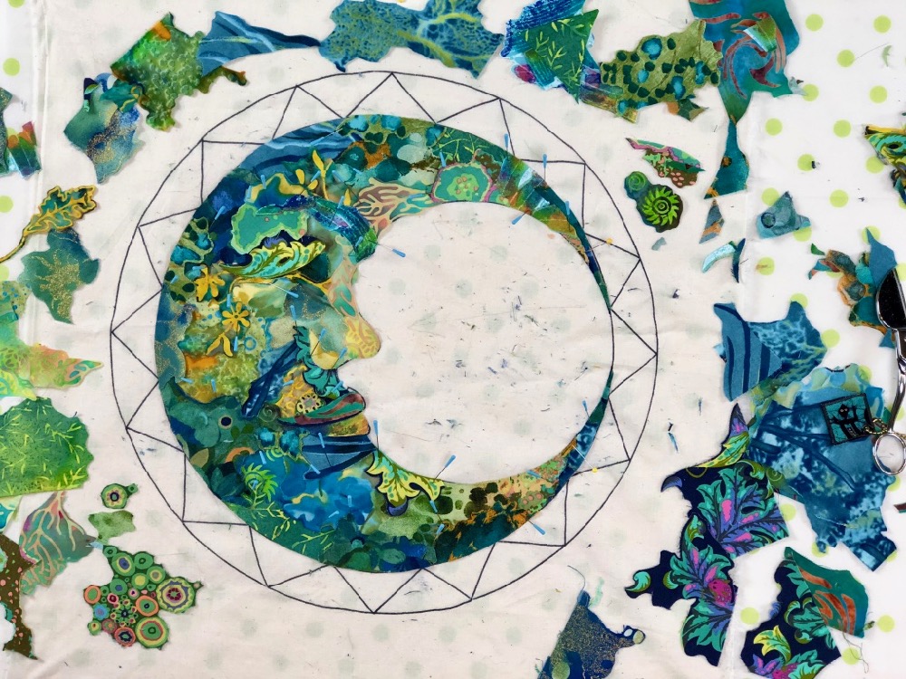 Susan Carlson Throwback Thursday: A Fabric Collage Palette