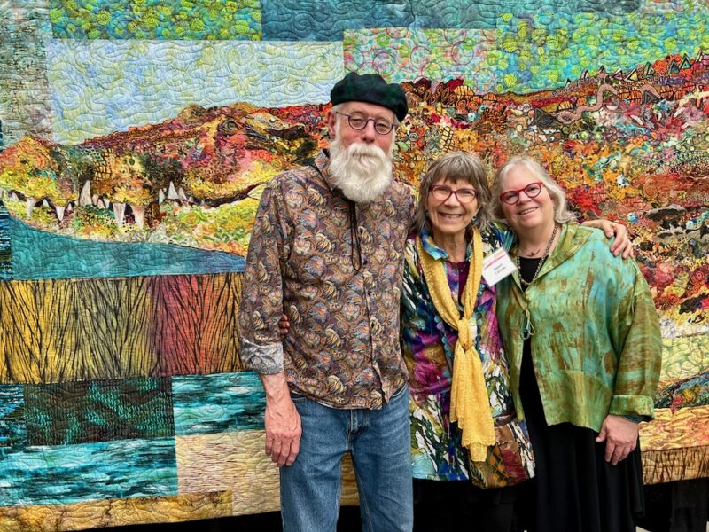 Susan Carlson Throwback Thursday: “Specimens” Fabric Collage Quilts Return to Paducah