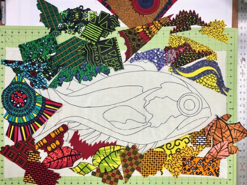 Fabric Collage and More at the Quilt Africa Online Summit—July 6-8, 2022