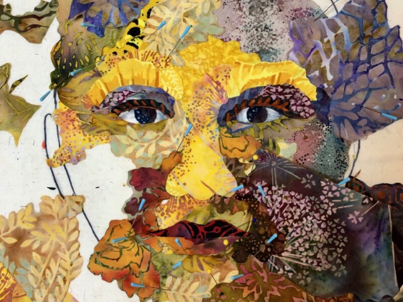 Facial Features eWorkshop: A New Resource for Learning Fabric Collage Portraiture