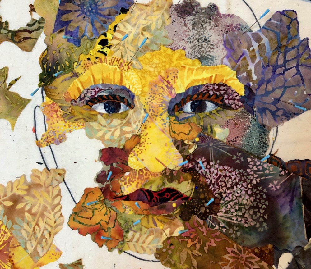 Facial Features eWorkshop: A New Resource for Learning Fabric Collage Portraiture
