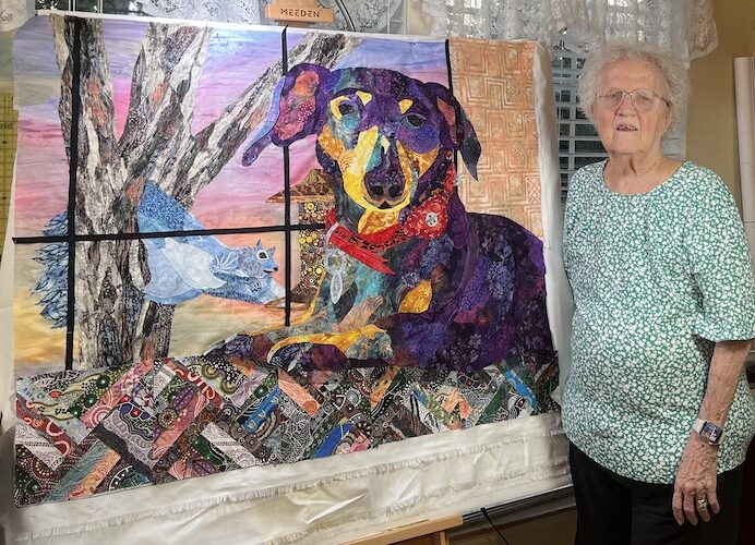 The Fabric Collage Quilts of Grace Crocker