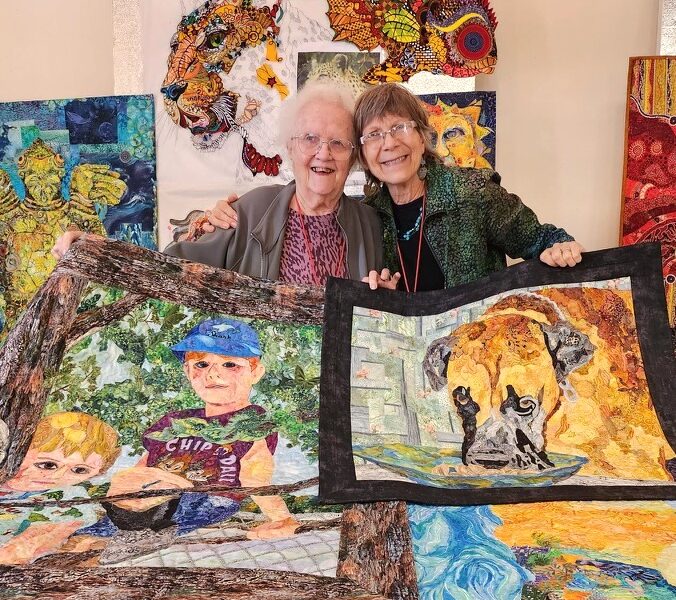 Registration Open: 2025 Susan Carlson Fabric Collage Classes—Update