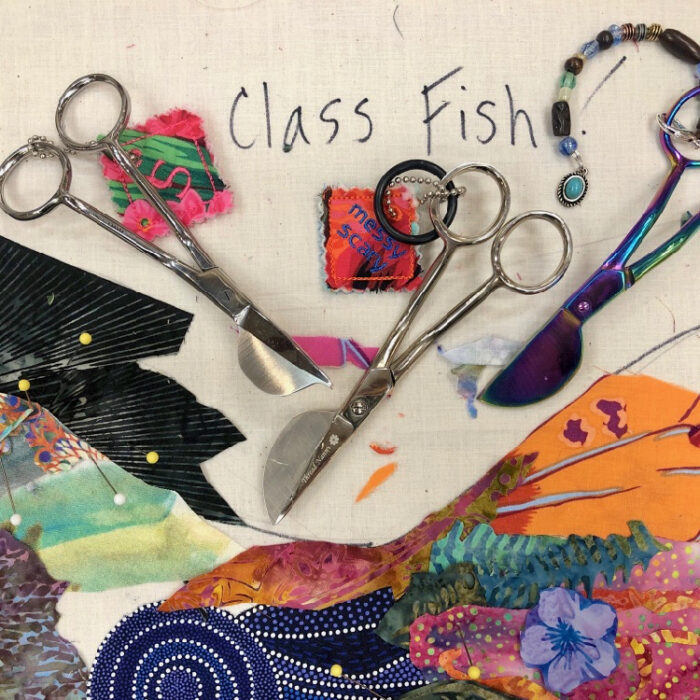 Susan Carlson Throwback Thursday: More Further Thoughts On… Scissors for Fabric Collage