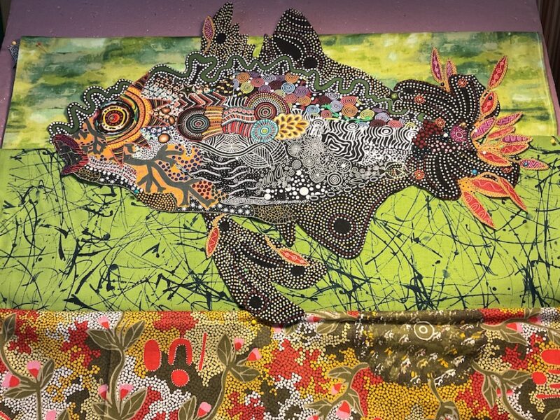 Susan Carlson Fabric Collage Throwback Thursday: Fantastical Fish Quilts to Inspire Your Imagination