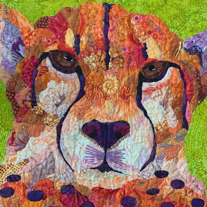 The Fabric Collage Finish Line #106: Beautiful Beasts