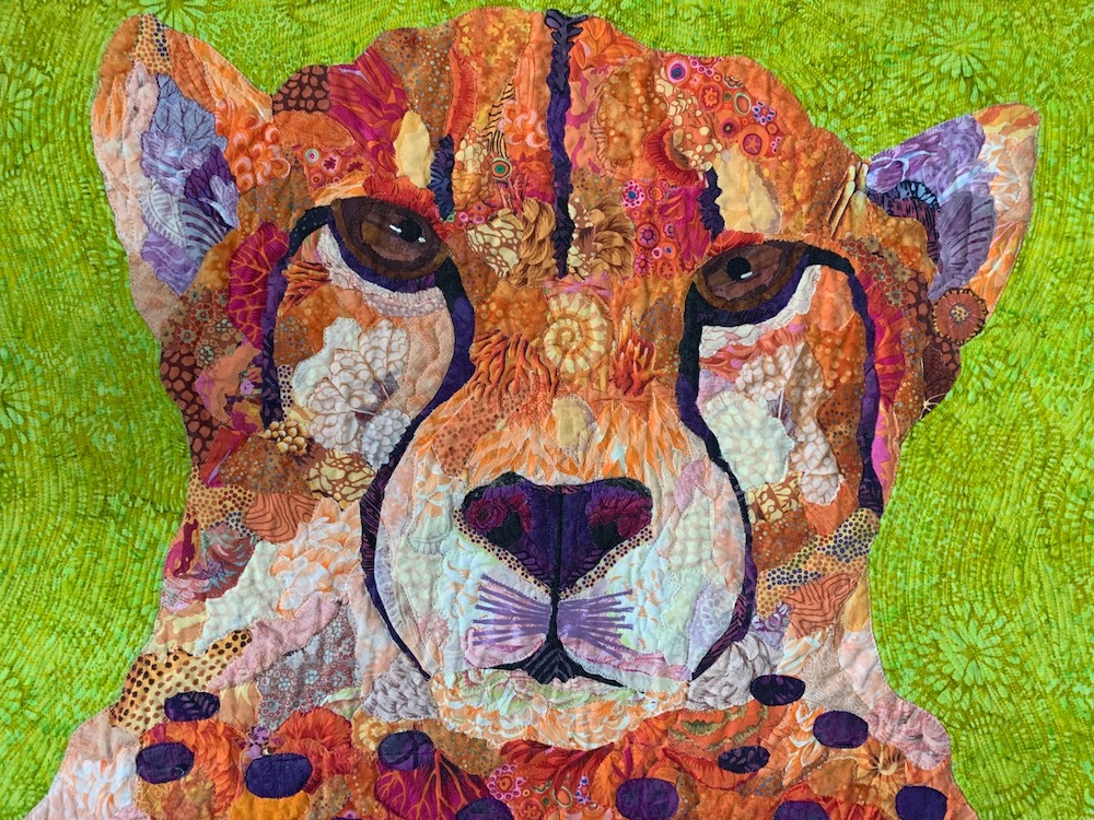 The Fabric Collage Finish Line #106: Beautiful Beasts