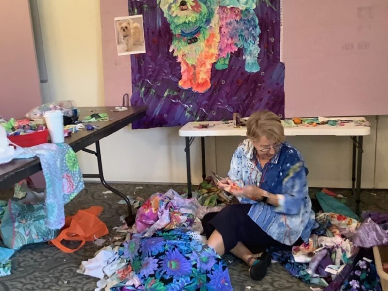 Susan Carlson Throwback Thursday: Revisiting 2024 Fabric Collage in Bar Harbor, Maine—Part 2 Susan Carlson Throwback Thursday: Revisiting 2024 Fabric Collage in Bar Harbor, Maine—Part 2