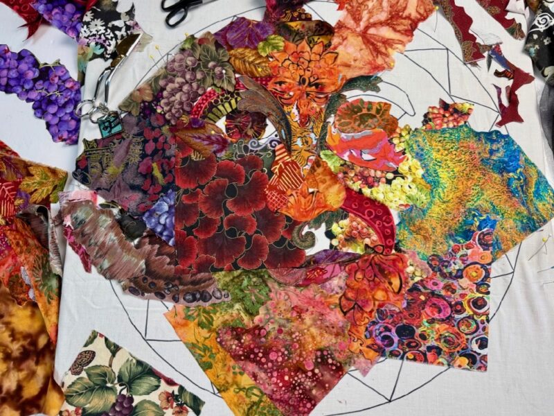 Susan Carlson Throwback Thursday: Sequence in Fabric Collage Faces to Calm the “Messy Scary” Susan Carlson Throwback Thursday: Sequence in Fabric Collage Faces to Calm the “Messy Scary”