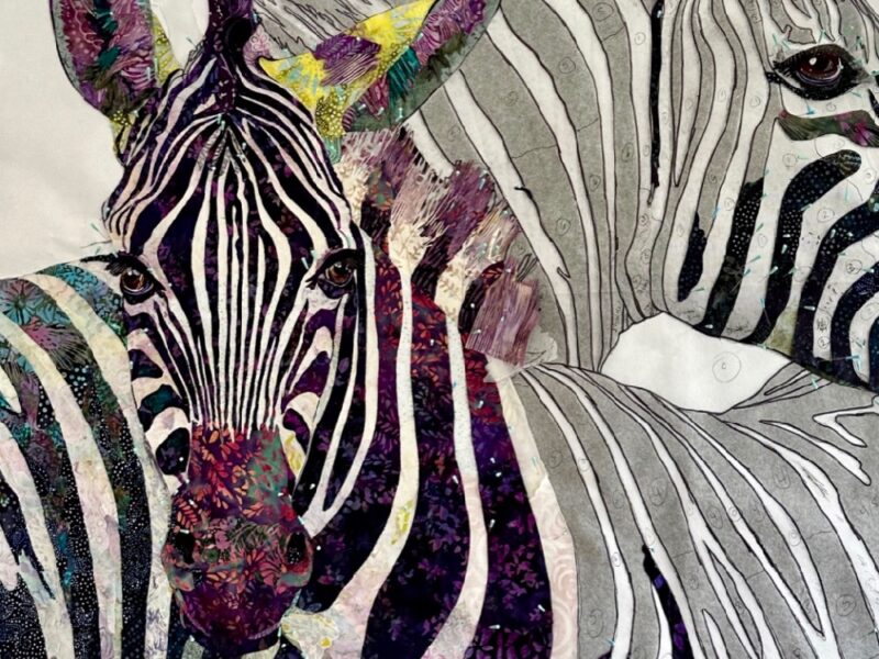 Fabric Collage (Not) On the Road: June 2025 Live Online Class Part 2 Fabric Collage (Not) On the Road: June 2025 Live Online Class Part 2