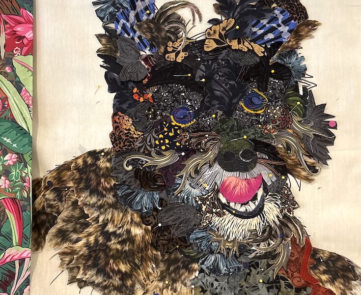 Fabric Collage (Not) On the Road: June 2025 Live Online Class Part 1 Fabric Collage (Not) On the Road: June 2025 Live Online Class Part 1