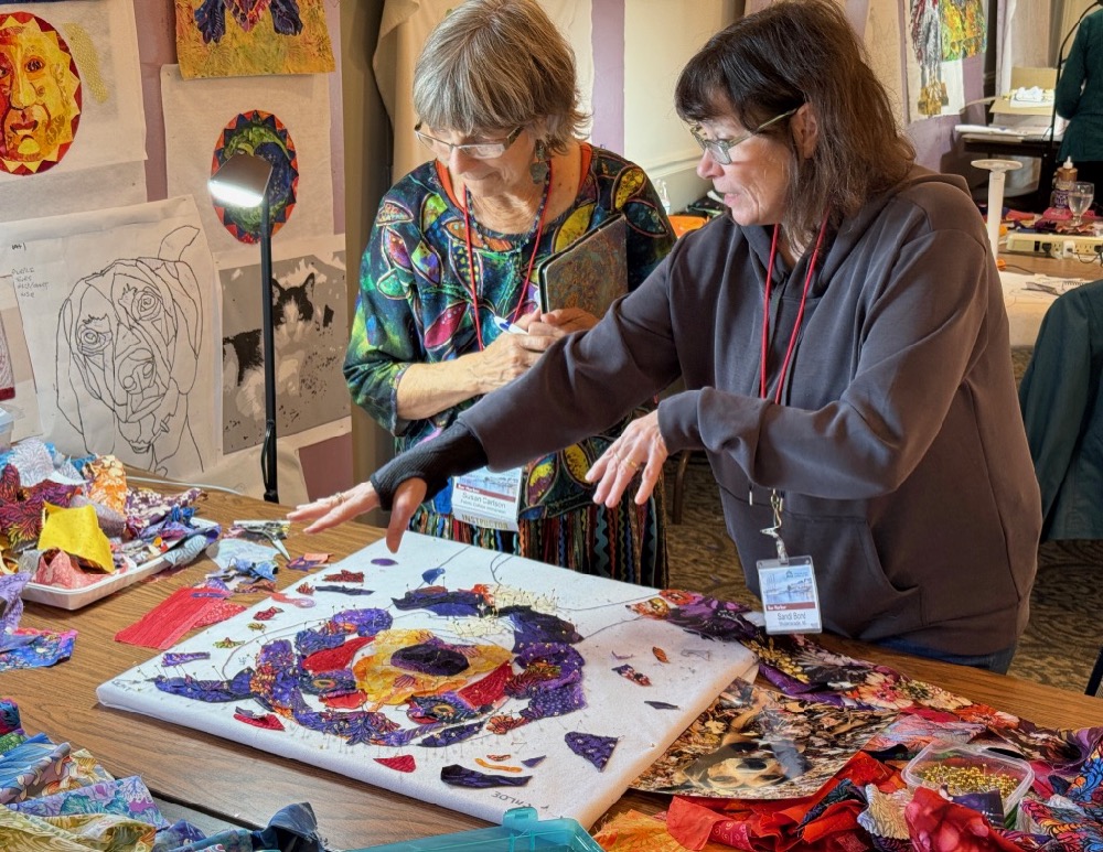 Susan Carlson Throwback Thursday: Join Me for Fabric Collage in Bar Harbor, Maine Susan Carlson Throwback Thursday: Join Me for Fabric Collage in Bar Harbor, Maine