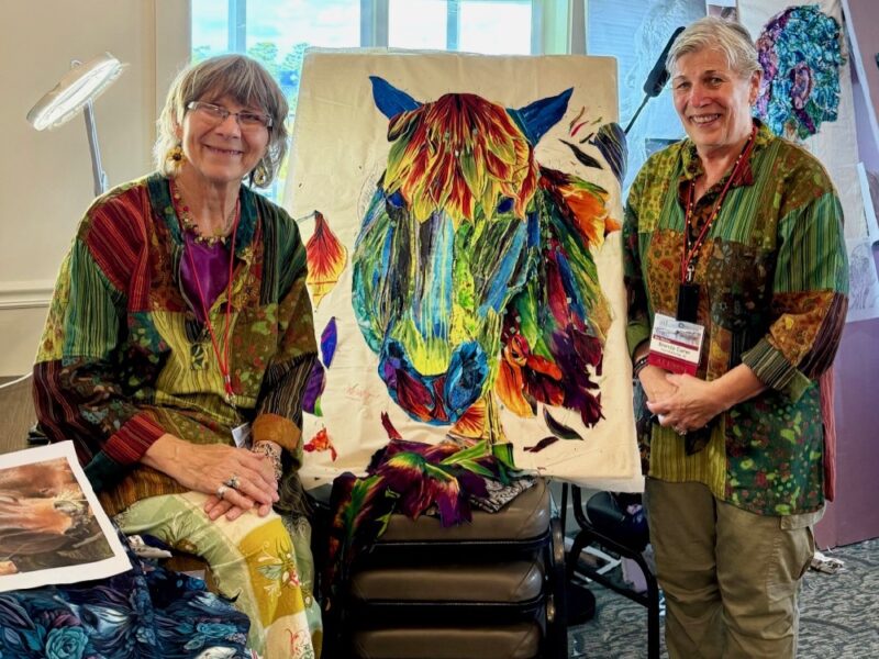 Immersing into Fabric Collage 2025: Susan Carlson On the Road—Bar Harbor, Maine—Part 1 Immersing into Fabric Collage 2025: Susan Carlson On the Road—Bar Harbor, Maine—Part 1