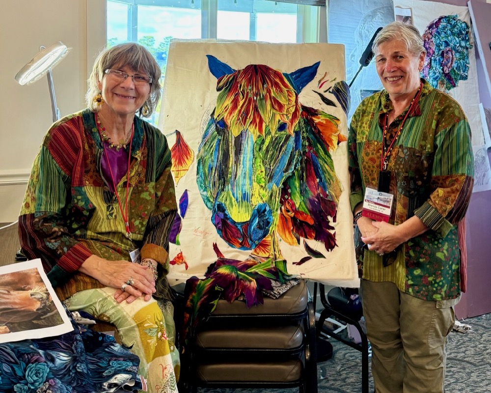 Immersing into Fabric Collage 2025: Susan Carlson On the Road—Bar Harbor, Maine—Part 1 Immersing into Fabric Collage 2025: Susan Carlson On the Road—Bar Harbor, Maine—Part 1