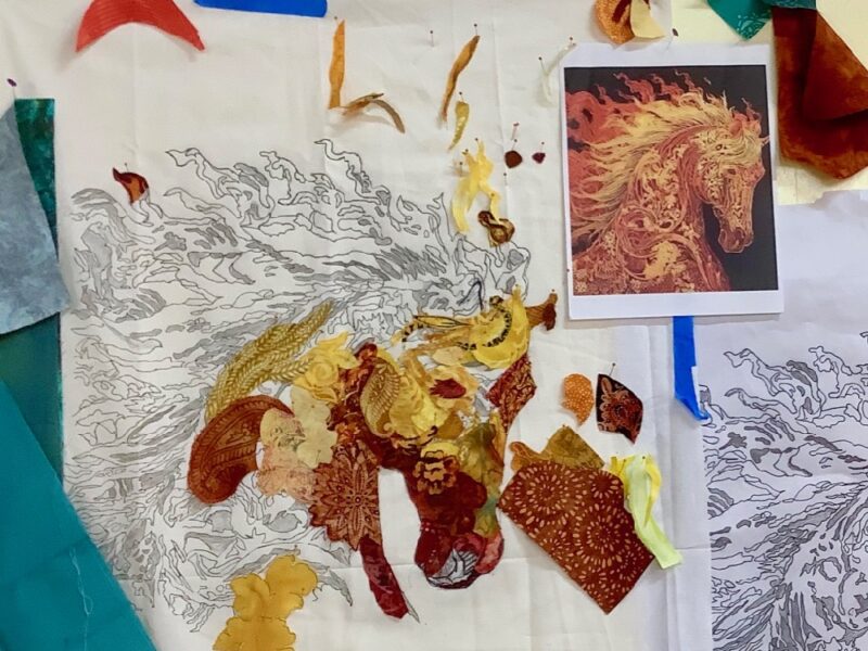 Susan Carlson Fabric Collage: Top Tip—Cropping Can Be Your Friend Susan Carlson Fabric Collage: Top Tip—Cropping Can Be Your Friend