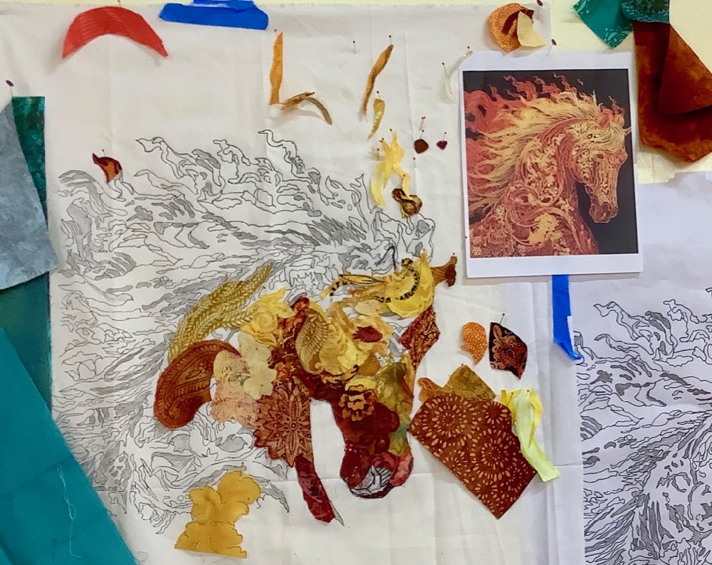 Susan Carlson Fabric Collage: Top Tip—Cropping Can Be Your Friend Susan Carlson Fabric Collage: Top Tip—Cropping Can Be Your Friend
