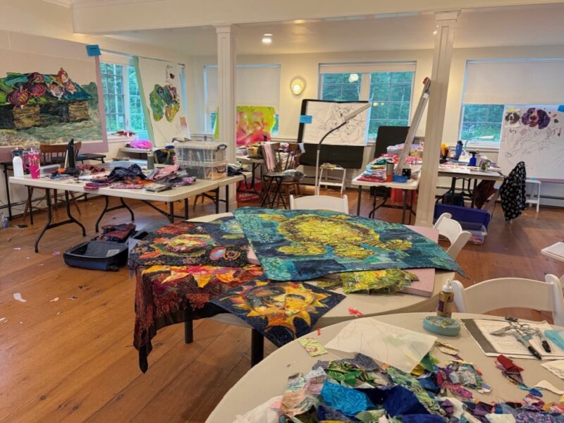 Susan Carlson Fabric Collage Down the Road: Harpswell, Maine Retreat Revival—June 2026—Part 2 Susan Carlson Fabric Collage Down the Road: Harpswell, Maine Retreat Revival—June 2026—Part 2