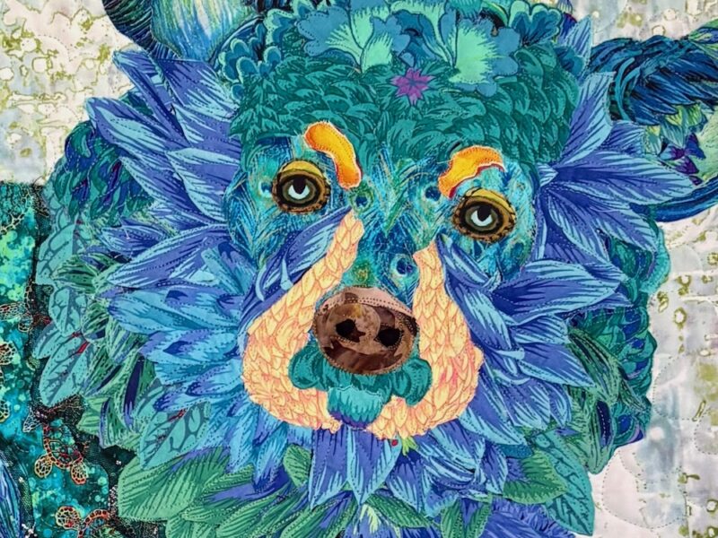 Susan Carlson Fabric Collage Finish Line #126: Sensational Uses of Color